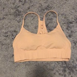 Pink Sports Bra